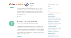 Desktop Screenshot of ezine-writer.com.au